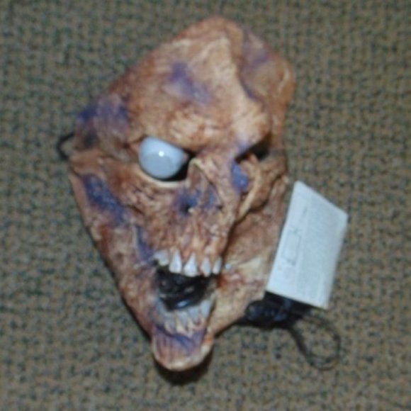 Skeleton Extreme Pirate Halloween Costume 14/16 Lighted Mask w/ Sounds 7 Pc Boys - Picture 4 of 9